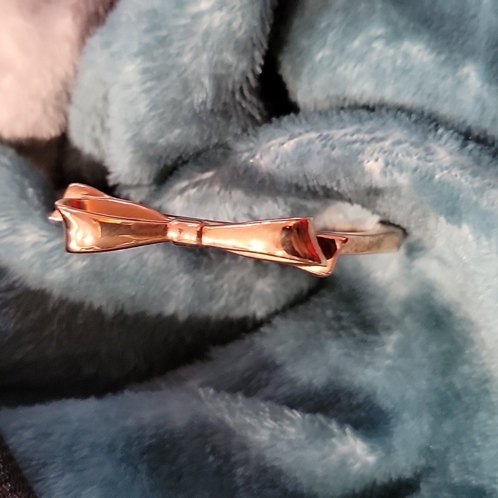 Kate Spade Rose Gold Bow Bracelet